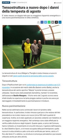 Livigno, articolo La Provincia di Sondrio
